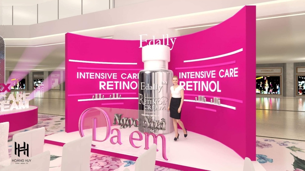 Edally EX Retinol Cream & Royal Whitening UV Care Peel Launching Event in Vietnam 2022. 11. 03